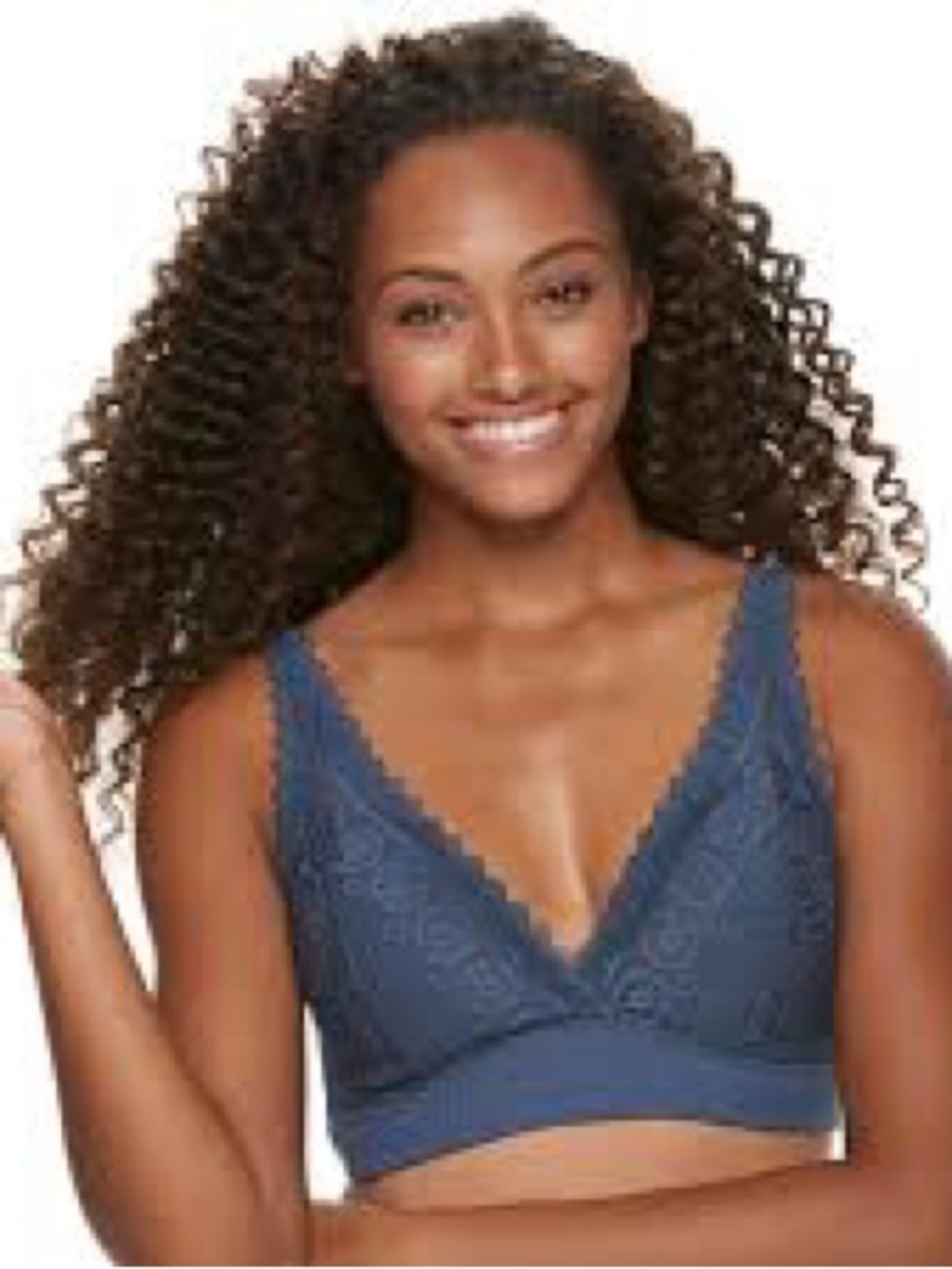 SO Convertible Lace Bralette Sonoma Goods for Life Blue SO10551 - Size M